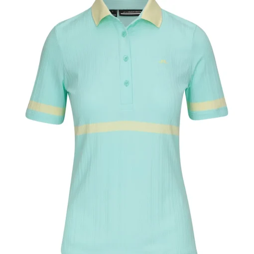 J. Lindeberg Moira Shirt Polo Short Sleeve Golf Apparel