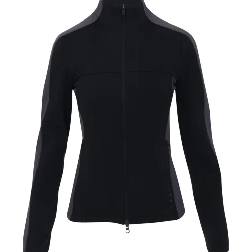 J. Lindeberg Nina Hybrid Midlayer Outerwear Jacket Golf Apparel