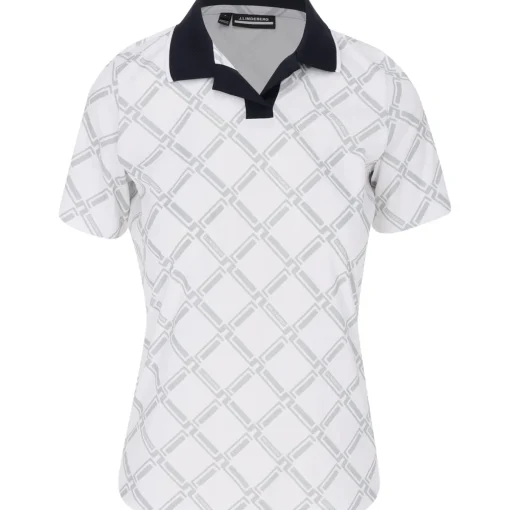 J. Lindeberg NK Golf Shirt Polo Short Sleeve Golf Apparel