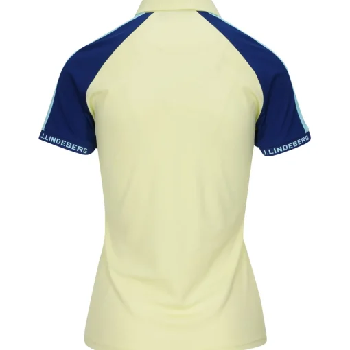 J. Lindeberg Perinne Golf Shirt Polo Short Sleeve Golf Apparel
