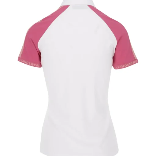 J. Lindeberg Perinne Golf Shirt Polo Short Sleeve Golf Apparel