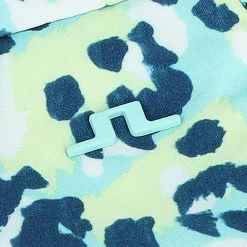 J. Lindeberg Pia Print Pants Flat Front Golf Apparel