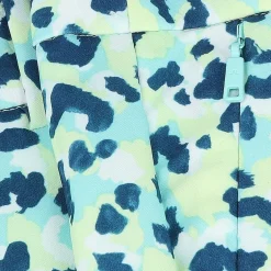 J. Lindeberg Pia Print Pants Flat Front Golf Apparel