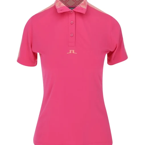 J. Lindeberg Pip Shirt Polo Short Sleeve Golf Apparel