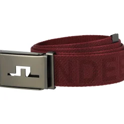 J. Lindeberg Roy Logo Webbing AW '24 Accessories Belts Golf Apparel