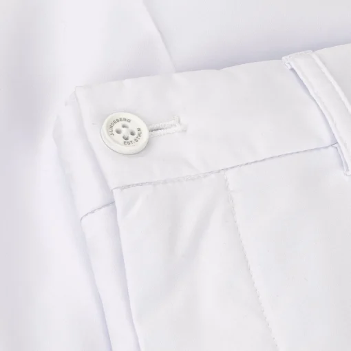 J. Lindeberg Somle Light Poly Stretch Shorts Flat Front Golf Apparel