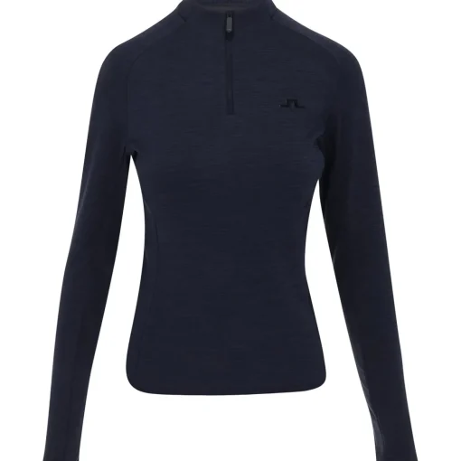 J. Lindeberg Steffi Midlayer Top Outerwear Pullover Golf Apparel