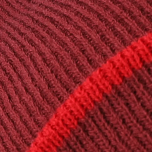 J. Lindeberg Stripe Beanie AW '24 Headwear Knit Hat Golf Apparel
