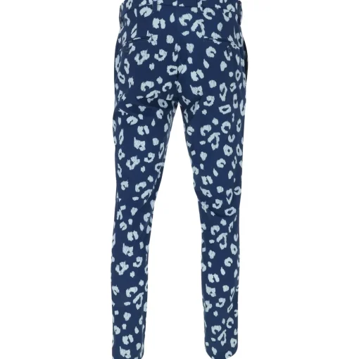 J. Lindeberg Tim Print Pants Flat Front Golf Apparel