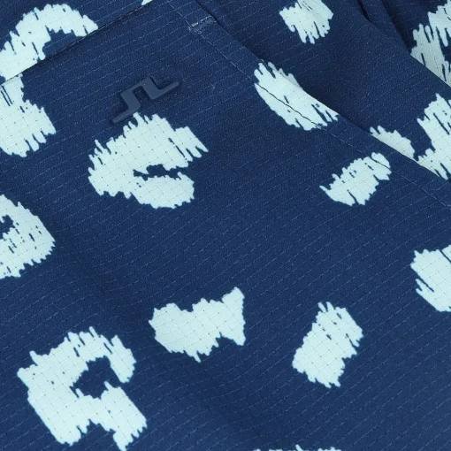 J. Lindeberg Tim Print Pants Flat Front Golf Apparel