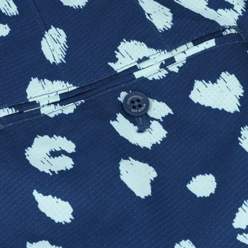 J. Lindeberg Tim Print Pants Flat Front Golf Apparel