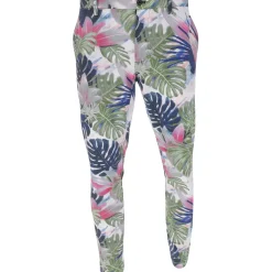 J. Lindeberg Tim Print Pants Flat Front Golf Apparel