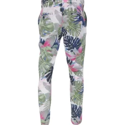 J. Lindeberg Tim Print Pants Flat Front Golf Apparel