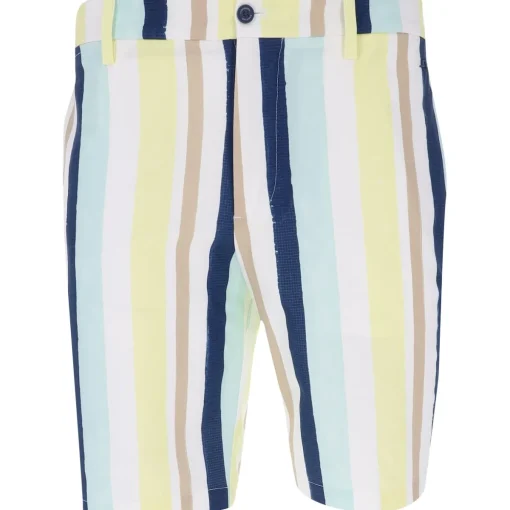 J. Lindeberg Tim Print Shorts Flat Front Golf Apparel