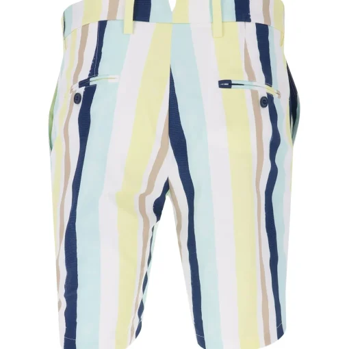 J. Lindeberg Tim Print Shorts Flat Front Golf Apparel