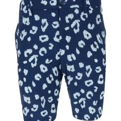 J. Lindeberg Tim Print Shorts Flat Front Golf Apparel