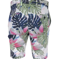 J. Lindeberg Tim Print Shorts Flat Front Golf Apparel