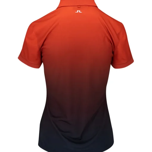 J. Lindeberg Tour Tech Print Shirt Polo Short Sleeve Golf Apparel