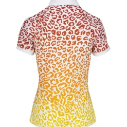 J. Lindeberg Tour Tech Print Shirt Polo Short Sleeve Golf Apparel