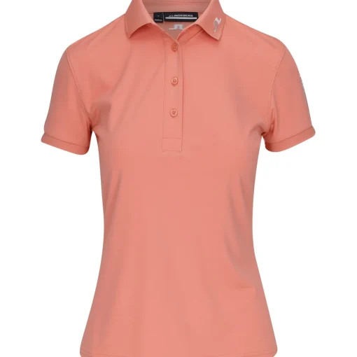 J. Lindeberg Tour Tech Shirt Polo Short Sleeve Golf Apparel