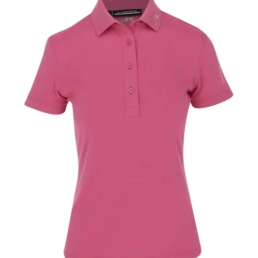 J. Lindeberg Tour Tech Shirt Polo Short Sleeve Golf Apparel