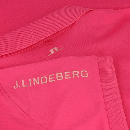 J. Lindeberg Tour Tech Shirt Polo Short Sleeve Golf Apparel