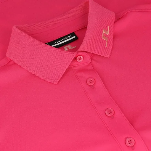 J. Lindeberg Tour Tech Shirt Polo Short Sleeve Golf Apparel