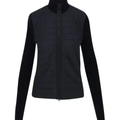 J. Lindeberg Wren Knitted Hybrid Outerwear Jacket Golf Apparel
