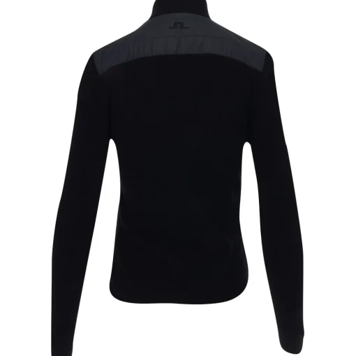 J. Lindeberg Wren Knitted Hybrid Outerwear Jacket Golf Apparel