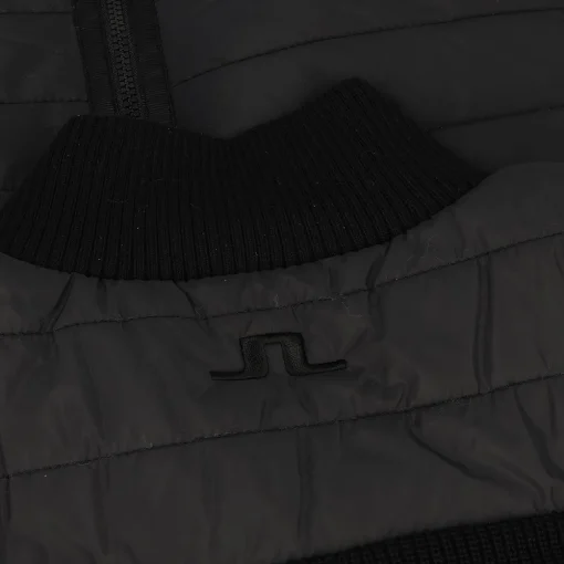 J. Lindeberg Wren Knitted Hybrid Outerwear Jacket Golf Apparel