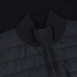 J. Lindeberg Wren Knitted Hybrid Outerwear Jacket Golf Apparel
