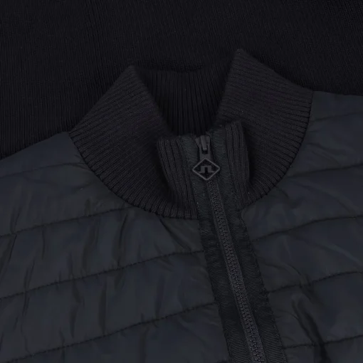 J. Lindeberg Wren Knitted Hybrid Outerwear Jacket Golf Apparel