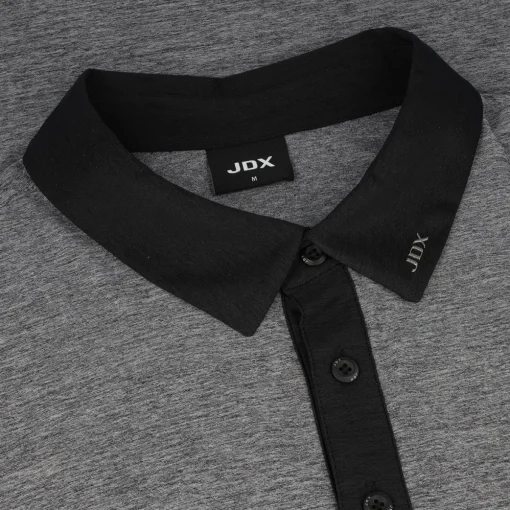 JDX Adam Duo Heather Shirt Polo Short Sleeve Golf Apparel