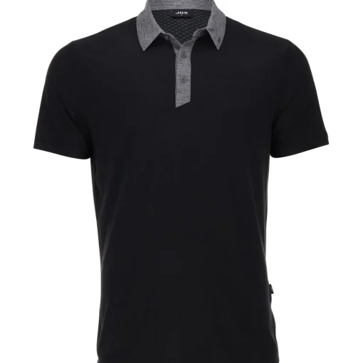 JDX Adam Duo Heather Shirt Polo Short Sleeve Golf Apparel