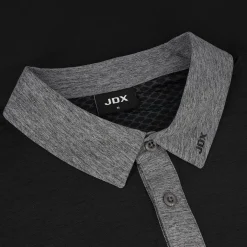 JDX Adam Duo Heather Shirt Polo Short Sleeve Golf Apparel