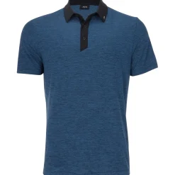 JDX Adam Duo Heather Shirt Polo Short Sleeve Golf Apparel