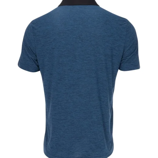 JDX Adam Duo Heather Shirt Polo Short Sleeve Golf Apparel