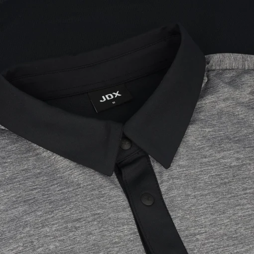 JDX Eli Combo Shirt Polo Short Sleeve Golf Apparel