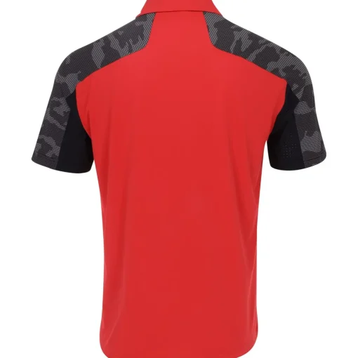 JDX Miles Shoulder Block Shirt Polo Short Sleeve Golf Apparel