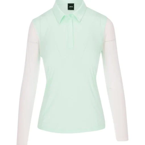 JDX Shannon Shirt Polo Long Sleeve Golf Apparel