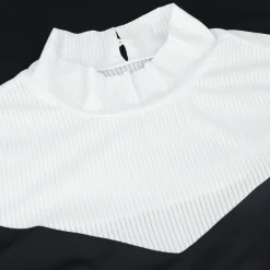 JDX Sherri SS Combo Grid Shirt Polo Long Sleeve Golf Apparel