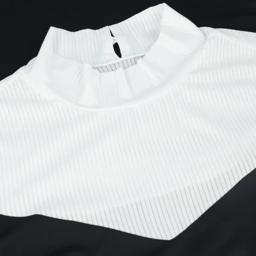 JDX Sherri SS Combo Grid Shirt Polo Long Sleeve Golf Apparel