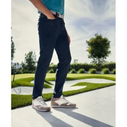 Johnnie-O Cross Country Pants Flat Front Golf Apparel