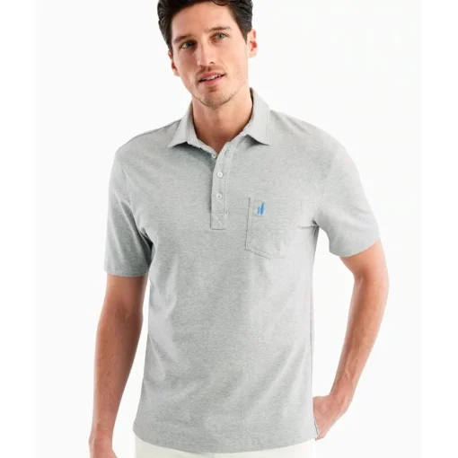 Johnnie-O Heathered Original Shirt Polo Short Sleeve Golf Apparel