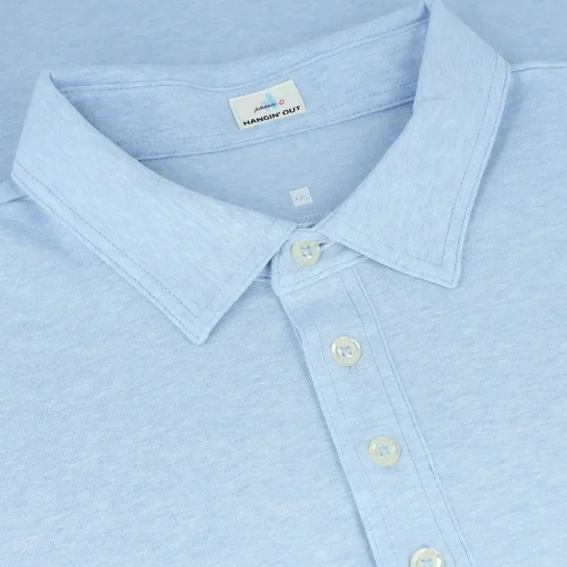 Johnnie-O Heathered Original Shirt Polo Short Sleeve Golf Apparel