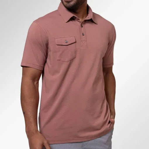 Linksoul Coast Highway Classic Knit Shirt Polo Short Sleeve Golf Apparel