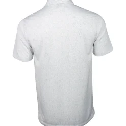 Linksoul Dry-Tek Half Moon Print Shirt Polo Short Sleeve Golf Apparel