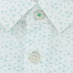 Linksoul Dry-Tek Half Moon Print Shirt Polo Short Sleeve Golf Apparel