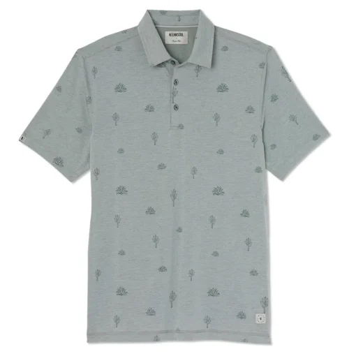 Linksoul Printed Astoria Shirt Polo Short Sleeve Golf Apparel