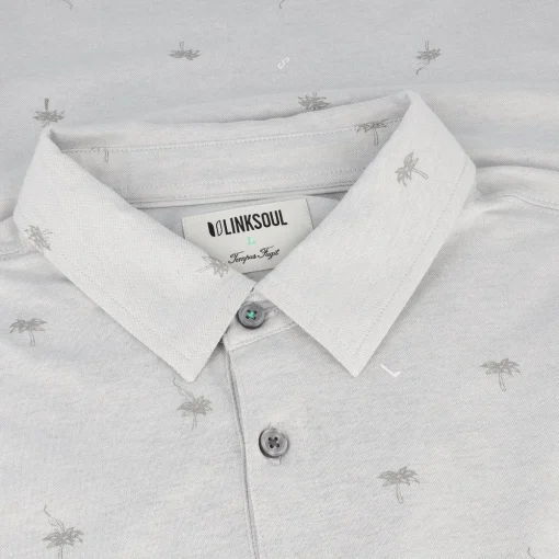 Linksoul Printed Astoria Shirt Polo Short Sleeve Golf Apparel